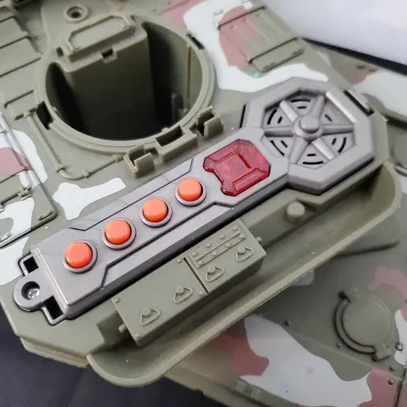 14" ARMY Tank Special Forces Plastic lights sound Decor Model Toys - Picture 3 of 8